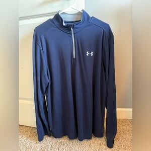 Men’s Under Armour Long Sleeve Loose Fit Heat Gear Quarter Zip